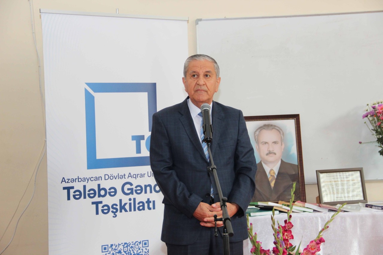 Aqrar Universitetində tədbir keçirildi - FOTOLAR